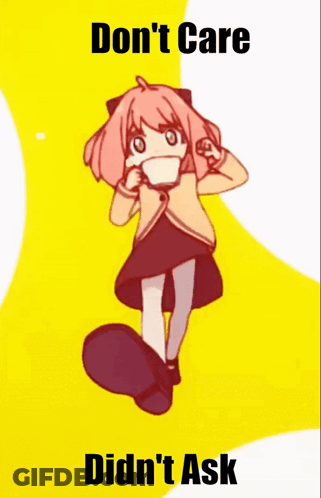 Girl With Speech Bubble Saying L + Ratio GIF