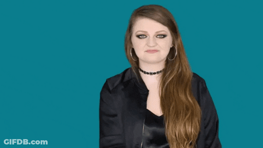 Girl With Spray Bottle No Way GIF