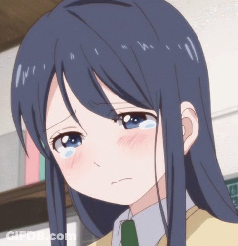 Girl With Tear GIF