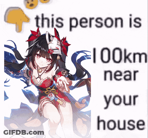 Girl With This Person Is 100Km Near Your House GIF