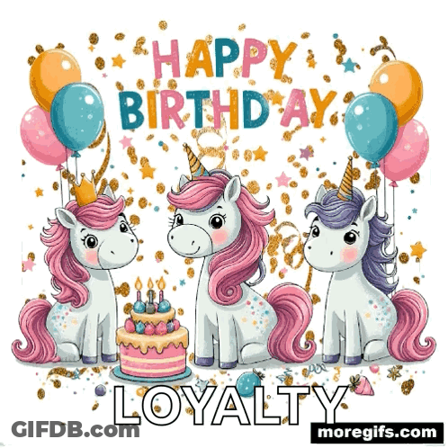 Girl With Unicorn Horn Surrounded By Unicorns And Flowers GIF