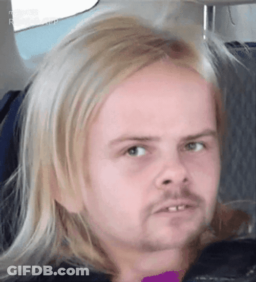 Girl With Whaaaat Face GIF
