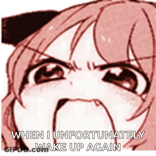 Girl With When I Wake Up Again GIF