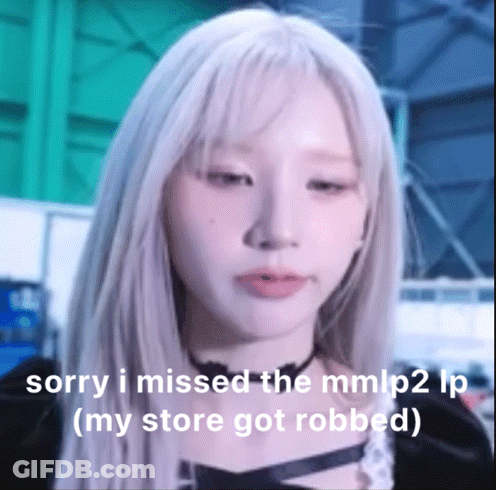 Girl With White Hair Says Sorry I Missed The Mmlp2 In My Store Got Robbed GIF