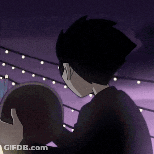 Girl With Wings And Flower In Hair Wearing Necklace GIF