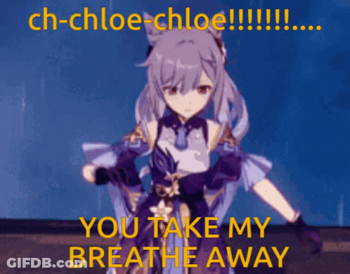 Girl With You Take My Breath Away Written On Picture GIF