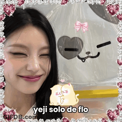 Girl Yeji Solo De Flo GIF