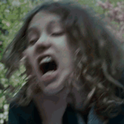 Girl Zombie Attacking GIF