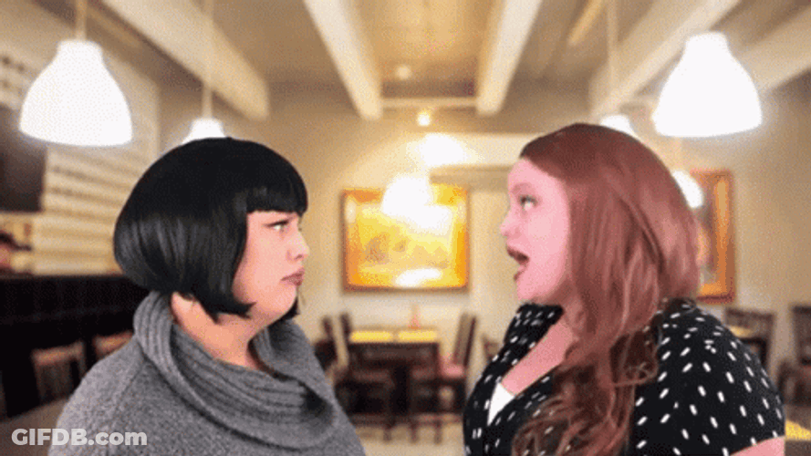 Girlfriends Talking About Something GIF