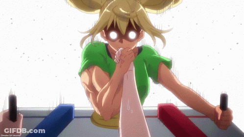 Girls Arm Wrestling GIF
