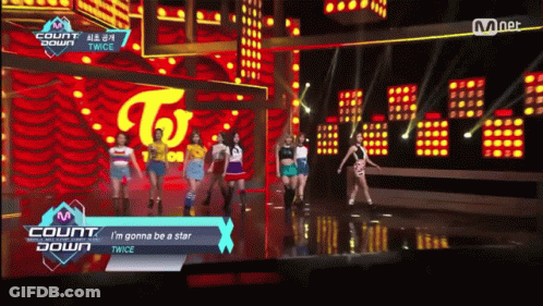 Girls Dancing On Stage Saying I'm Gonna Be A Star GIF