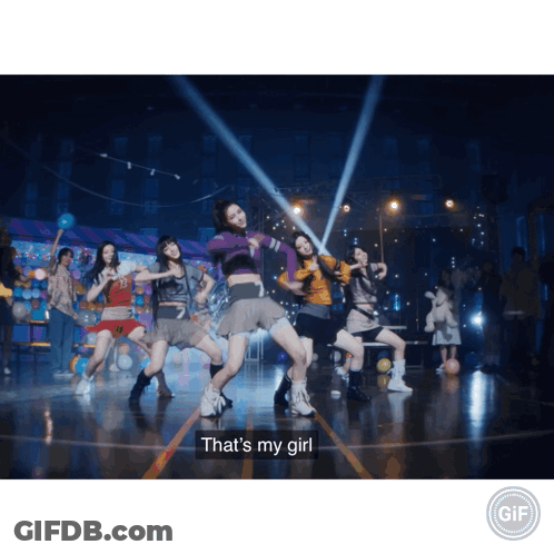 Girls Dancing On Stage Saying My Girl GIF