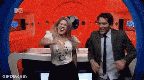 Girls Dancing On Stage Saying That Is My Girl GIF
