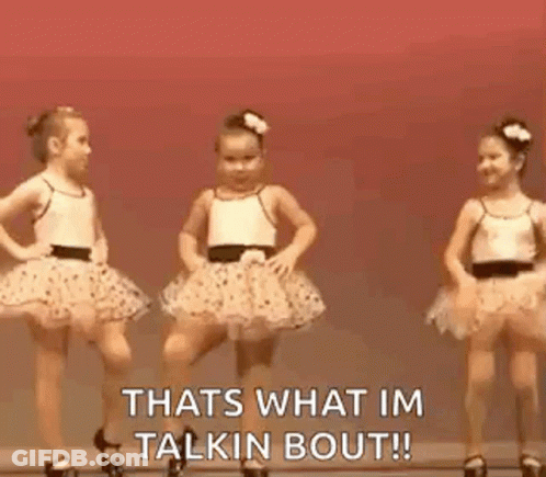 Girls Dancing One Saying Thats What Im Talkin Bout GIF