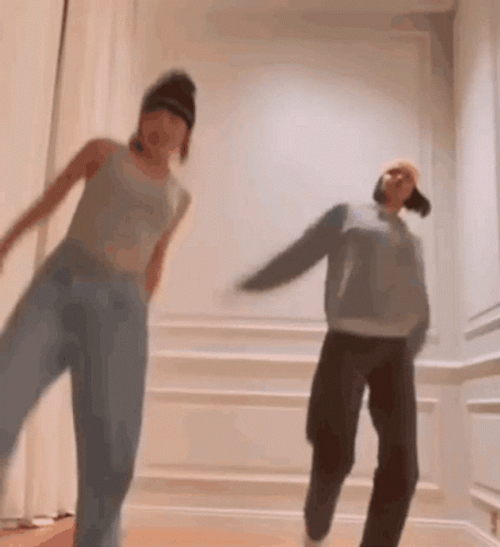 Girls Dancing Single Leg Deadlift GIF