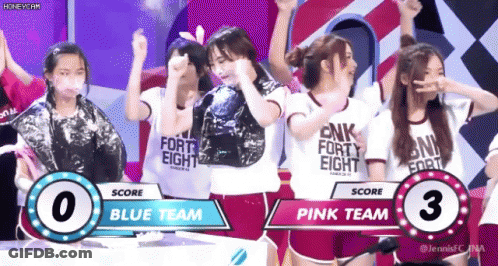 Girls In Forty Eight Shirts Dancing GIF