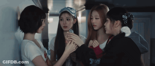 Girls Looking At Cell Phone GIF