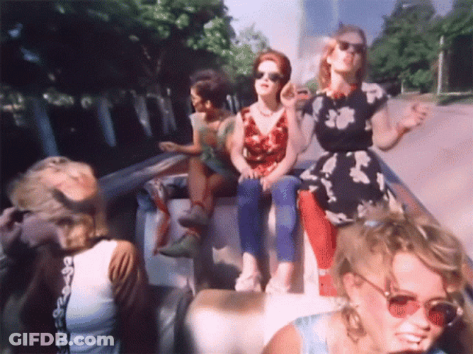 Girls Trip Summer Tour Car Ride GIF