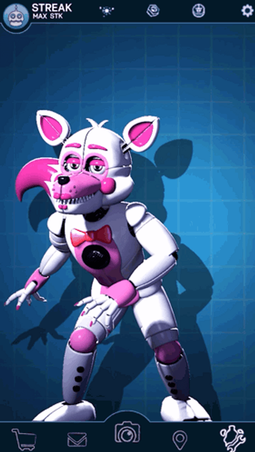 Girly Golden Freddy GIF