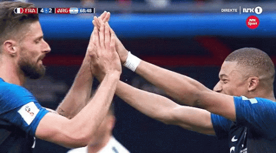 Giroud Being A Sport Man GIF