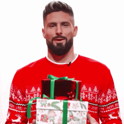 Giroud Being Thankful For The Gifts GIF