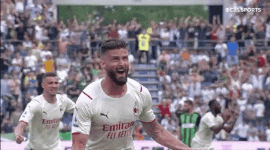 Giroud Big Smile GIF