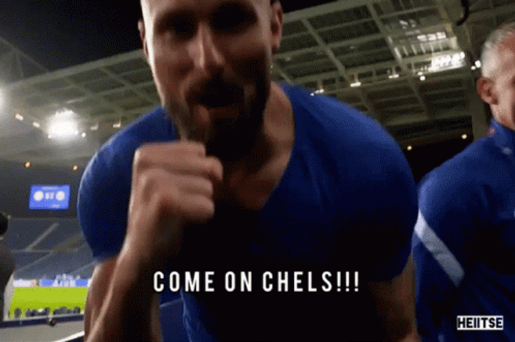 Giroud Come On Chels GIF