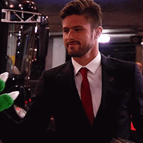 Giroud In Formal Attire GIF