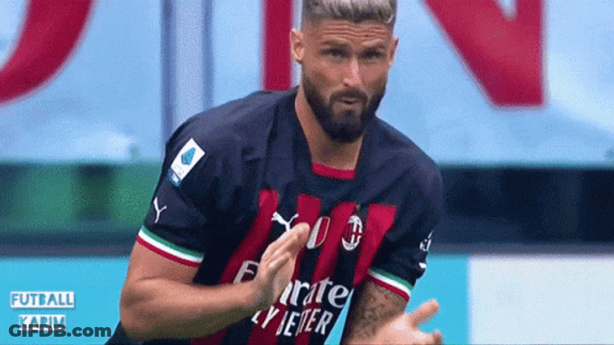 Giroud Satisfied Clap GIF
