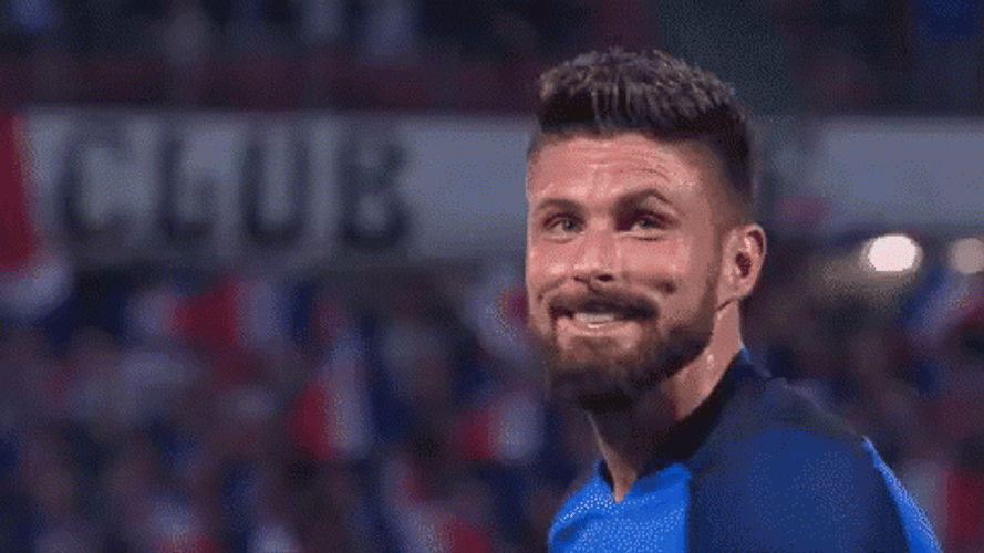 Giroud Says Yes On The Game GIF