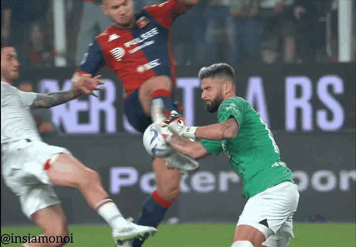 Giroud Slow Motion Fall GIF