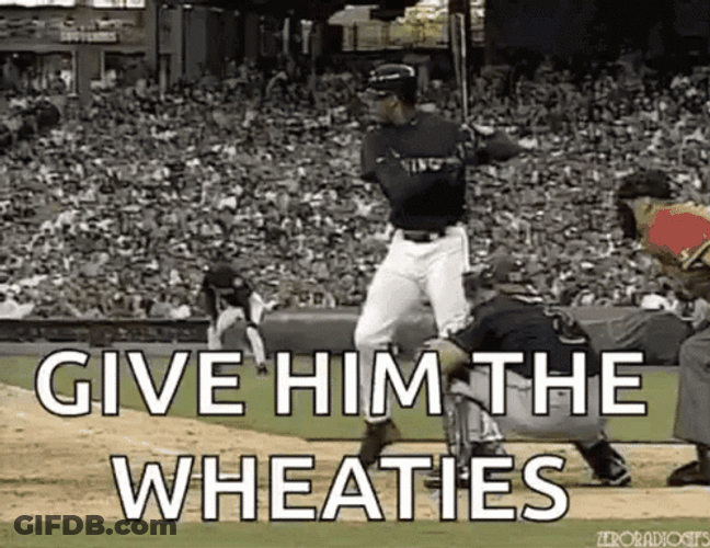 Give Him Wheaties Home Run GIF
