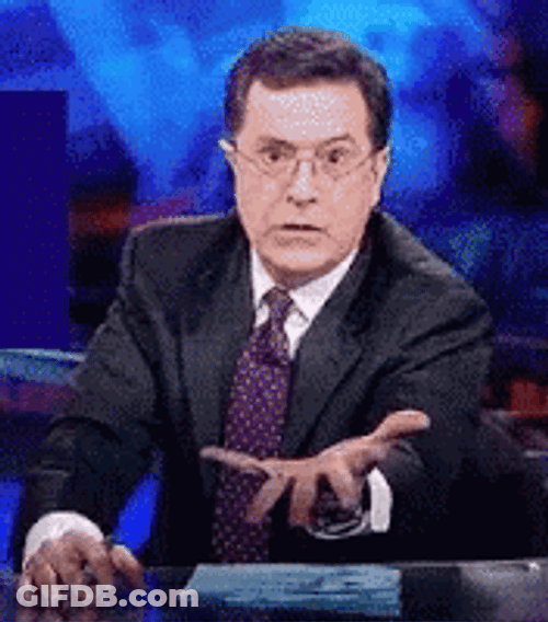 Give It To Me Now Stephen Colbert GIF