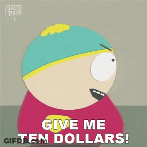 Give Me Money 10 Dollars GIF