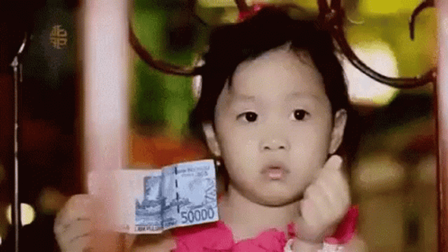 Give Me Money Little Kid GIF
