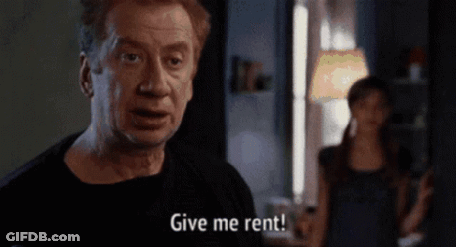 Give Me Rent Mr. Ditkovitch GIF