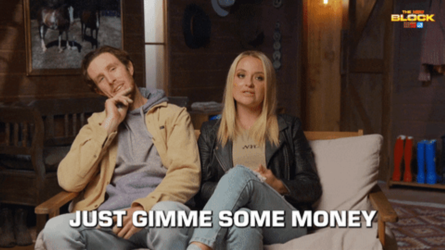 Give My Money I Want My Two Dollars GIF