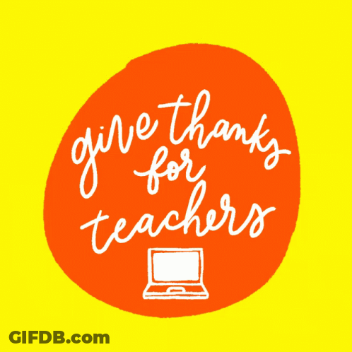 Give Thanks Poll Worker GIF