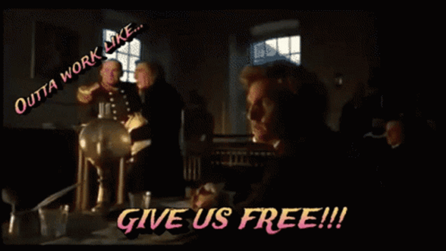 Give Us Freedom From Slavery GIF