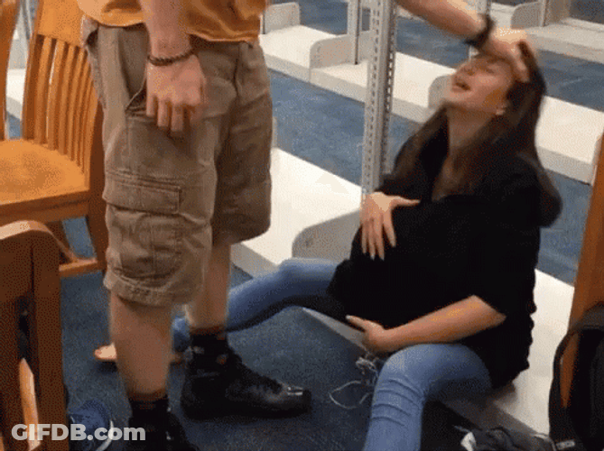 Giving Birth To A Balloon Funny GIF
