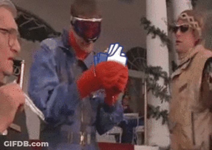 Giving Social Media Facebook Like GIF