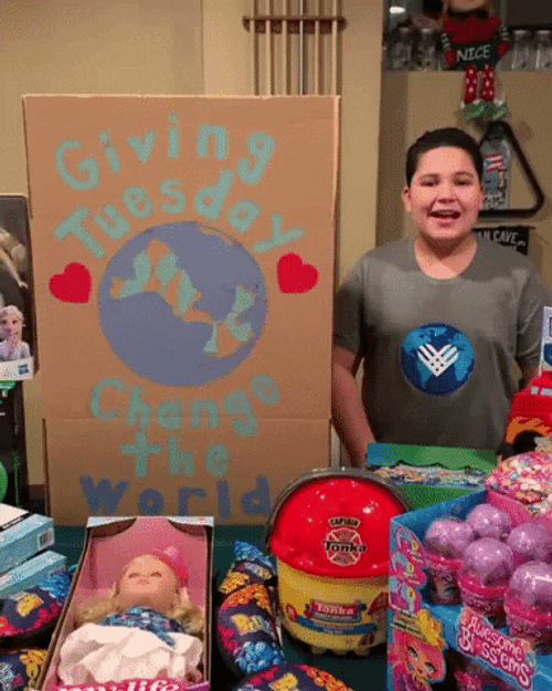 Giving Thankful Tuesday Change The World GIF