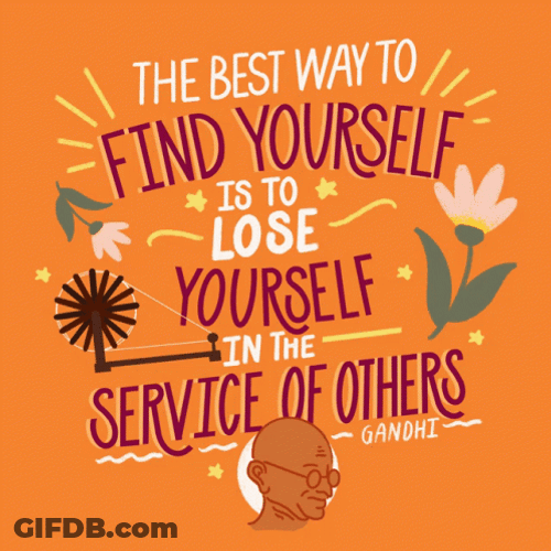Giving Tuesday Find Yourself GIF
