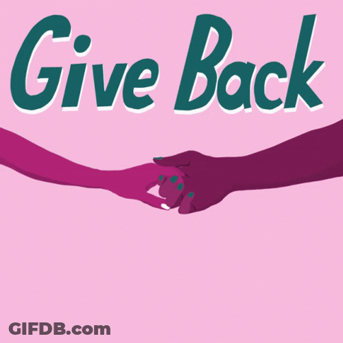 Giving Tuesday Give Back GIF