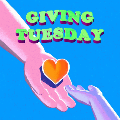 Giving Tuesday Heart At Palm GIF