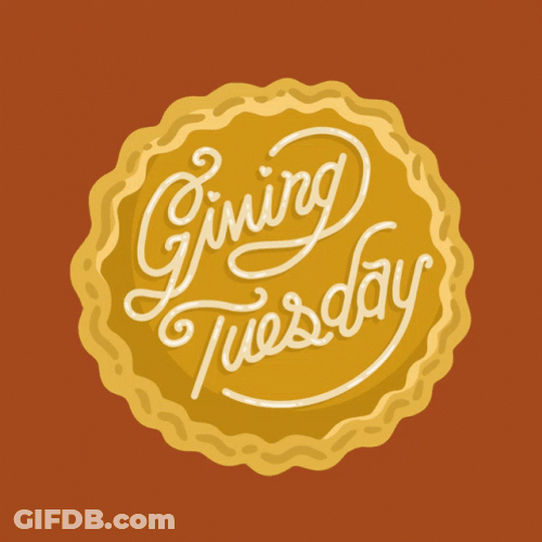 Giving Tuesday Slice Cake GIF