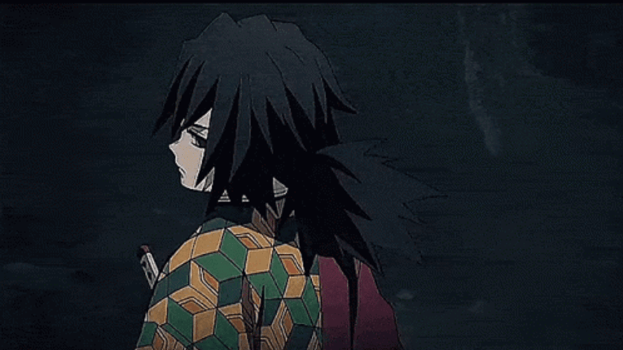 Giyu Tomioka Walk Out GIF