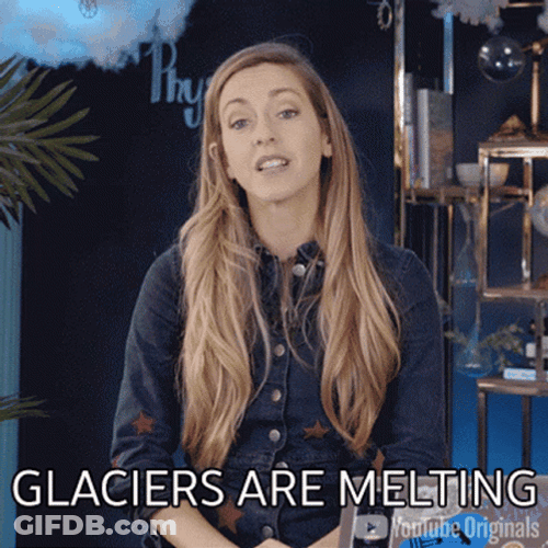 Glaciers Melting Report GIF
