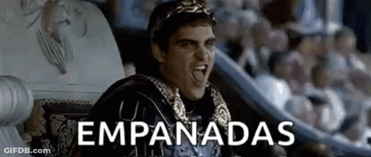 Gladiator Commodus Tongue Out Empanadas Meme GIF