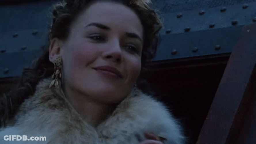 Gladiator Connie Nielsen Flying Kiss GIF